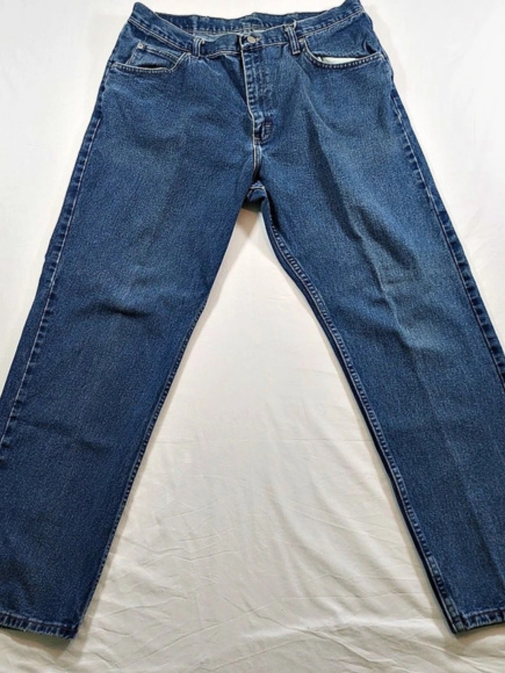 Wrangler Authentic Jeans Men's Straight Leg Blue Waist 38 x 32